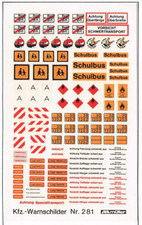 Decals kfz - decals, "kfz