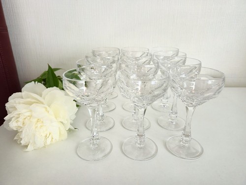 12er set kristall sektschalen - 12er, kristall-sektschalen