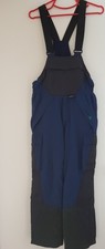 VauDe Tourenhose Damen Gr.XS/S Hochtouren Skitouren Latzhose blau