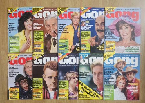 Gong zeitschriften - tv,
