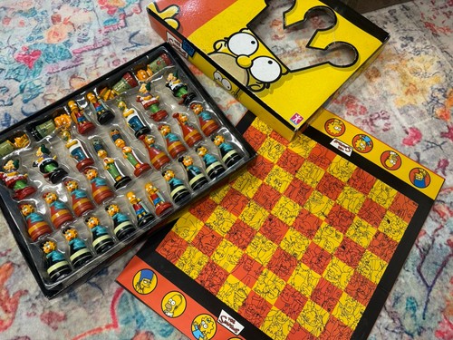 The simpsons schachspiel - simpsons, 3d