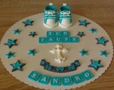 Babyschuhe taufe geburtstag - babyschuhe,