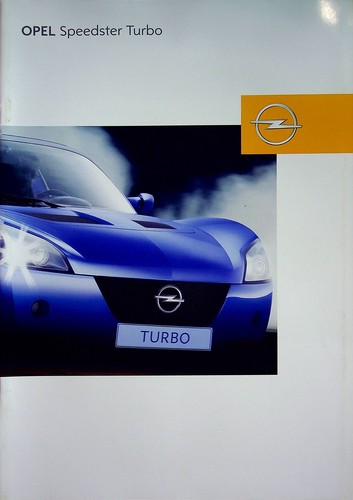 267952 opel speedster turbo - 267952),