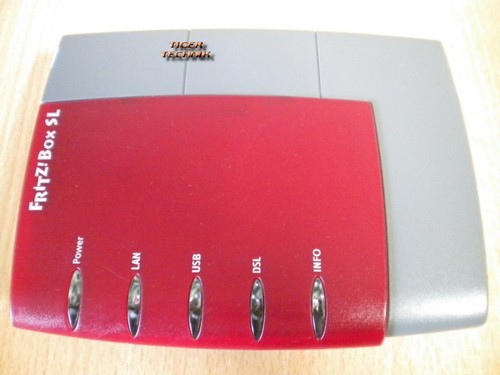 Fritz box router - rot, adsl