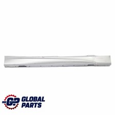 BMW 1 er E87 LCI Schwellerleiste Blende Schweller rechts Titansilber Silber 354