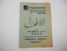Mc Cormick 323 353 383 423 433 453 533 633 Mörtl Seitenmähwerk IH3 Y4D Ersatztei