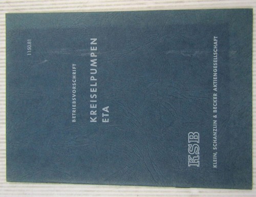 Ksb eta kreiselpumpe - ksb,