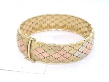 Armband 585 Gelb-Weiß-Rotgold