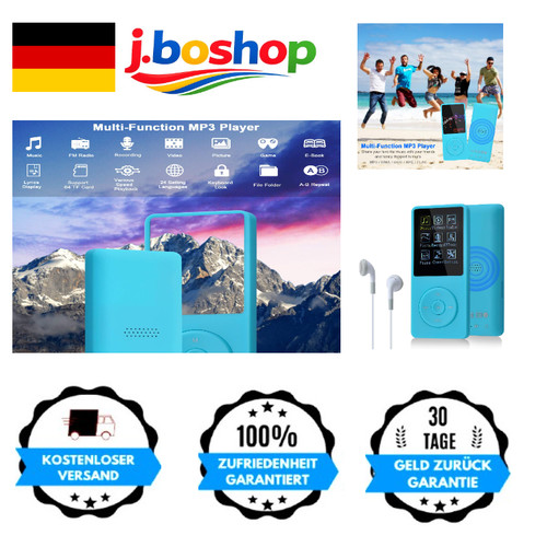 Mp3 player 8gb tragbarer - player,