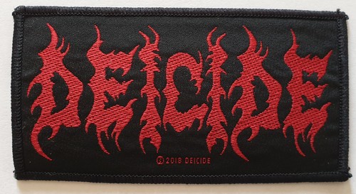 Deicide logo aufnäher patch - aufnäher,