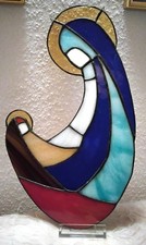 Tiffany Fensterbild Maria mit
