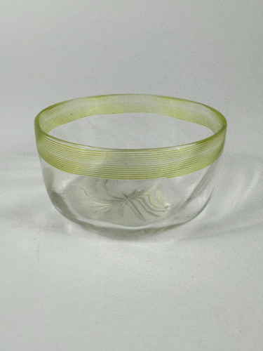 Antikes glas schälchen grün - antikes,