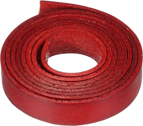 Meter lederband flach 12mm - meter,