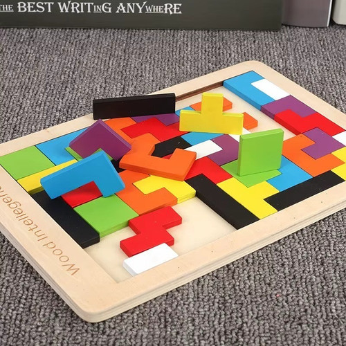 Holzpuzzle denkspiel - holzpuzzle, –