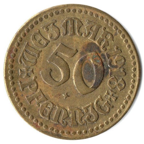 Pfennig 1918 weimar notgeld - pfennig,