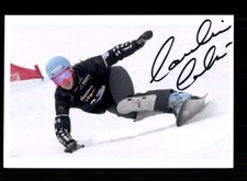 Caroline Calve Foto Snowboard Original Signiert  + A 238614