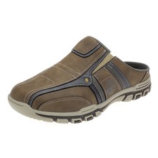 Herren Slipper Braun Clogs