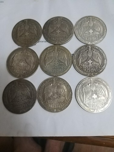 Münzen set selten 1939 1945 - 9,