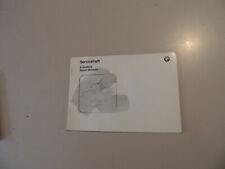 Service Inspektion Kundendienst heft blanko BMW Motorrad K / Boxer Mod. 05/1994