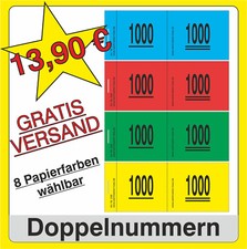 1000 Doppelnummern