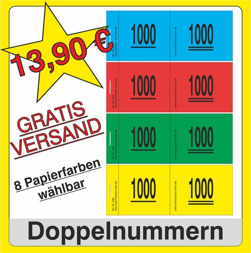 1000 doppelnummern - 1000,