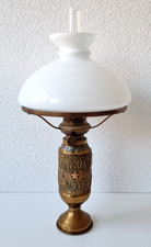 Tolle Petroleumlampe aus Messing Granathülse - Grabenkunst - 1. Wk Laon 1918