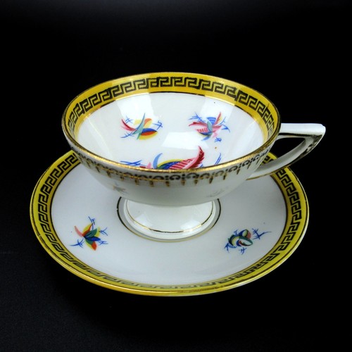 Art deco porzellan mokkatasse - art,