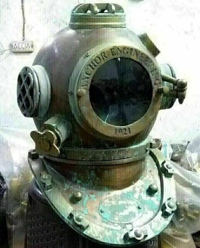 Antiker taucherhelm scuba s - antiker, u.s