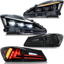 Vland Scheinwerfer + Heckleuchte Für 2006-14 Lexus IS250 IS350 ISF Full LED DRL