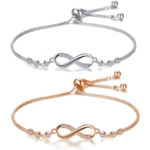 Infinity armband damen silber - armband,