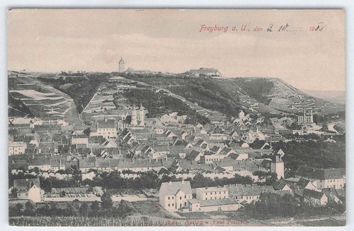 Ansichtskarte freyburg d - ansichtskarte,