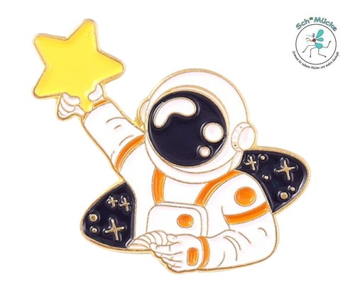 Anstecker astronaut weltall - astronaut,