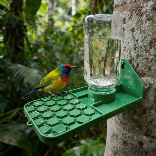 Grüner wasserbrunnen zur - wasserbrunnen,