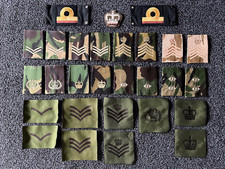 Sammlung England British Army Abzeichen/Rangabzeichen