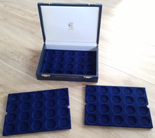 Münzenkassette für 10 EURO  Silber  Gedenkmünzen Polierte Platte /Spiegelglanz.