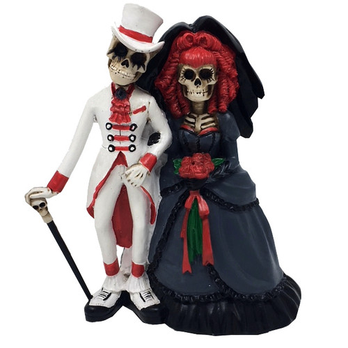 Gothic skelett brautpaar - gothic,