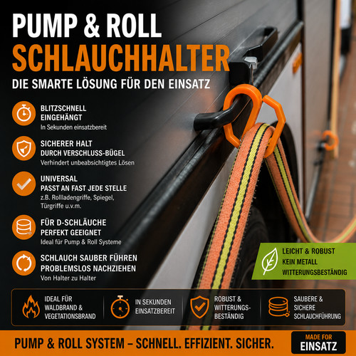 Pump roll universalhalterung - &,