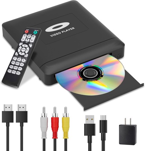 Mini dvd player - hd, mit