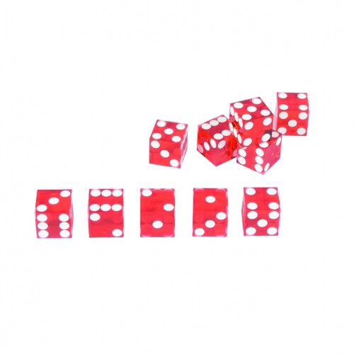 Casino würfel set 5 - 5, stück