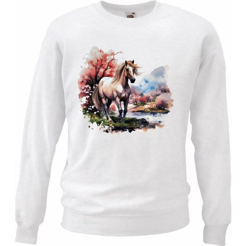 Sweatshirt sweater pferde - sweatshirt,