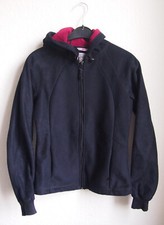 Damen Jacke Kapuzenpullover Sweater Think Pink Gr. S 34 36 Softshell Schwarz