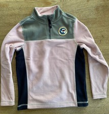 Napapijri  Fleece-Pullover Gr. 152 (12Jahre ) rosa /grau - Top Zustand