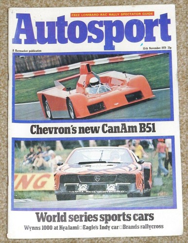 Autosport nov 1979 - nov, 1979*