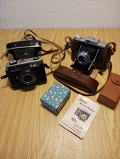 ADOX Golf 63 Falt Kamera 1:63 f= 75mm Original Leder Tasche