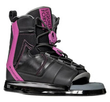 Liquid Force Plüsch Damen/Kinder Wakeboard Bindung schwarz pink