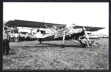 Fotografie Fieseler Fi 156 Storch D-ENPE bei einer Luftfahrtschau 
