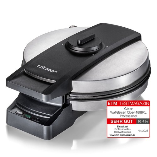 Profi waffeleisen cloer 1898xl - waffeleisen,