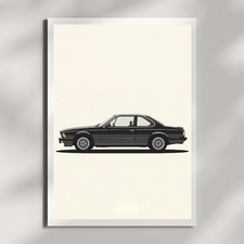 BMW 6er E24 Silhouette