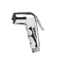 Duschkopf verchromt Kunststoff für Heckdusche Handbrause 1/2" Borddusche