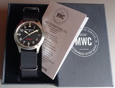 MWC Military Pilot MkIII Automatik Stahl/Saphir AR/NEU ! Full Set